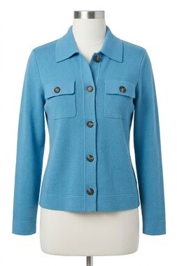 NEW J'ENVIE/ELI the joburg jacket in french blue